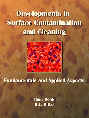 cover image of Developments in Surface Contamination and Cleaning, Volume 1